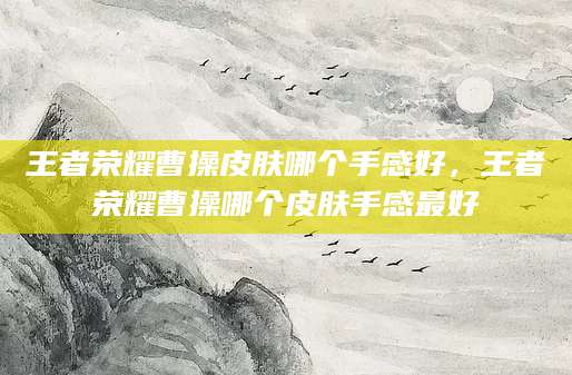 王者荣耀曹操皮肤哪个手感好，王者荣耀曹操哪个皮肤手感最好
